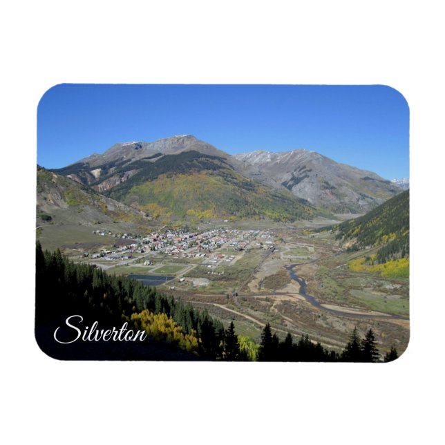 Silverton, Colorado fridge magnet (Horizontal)