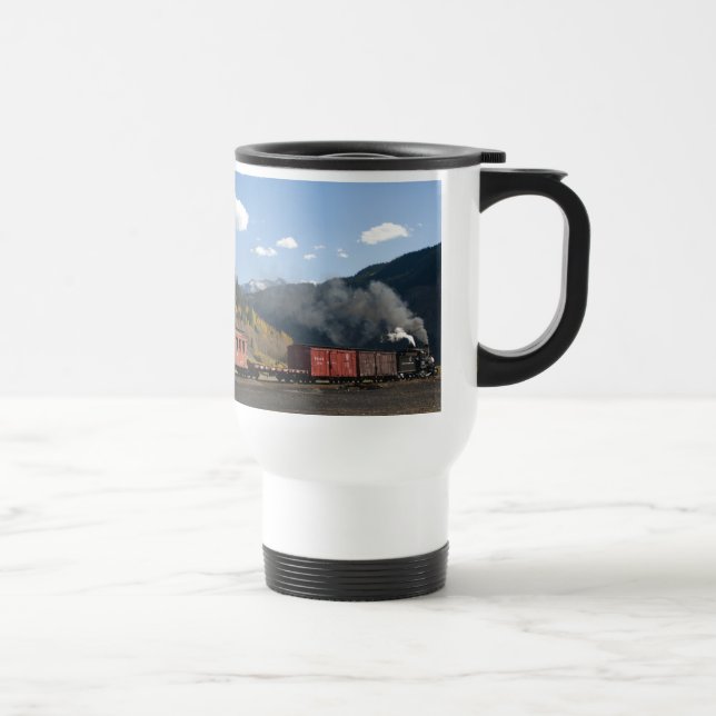 Silverton, Colorado Train Travel Mug (Right)