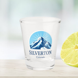 Silverton Mountain Colorado ski Shot glass