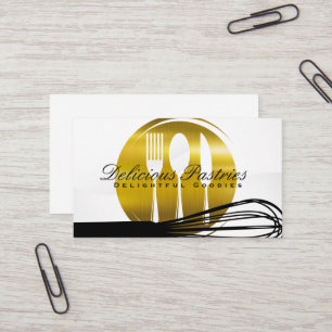 Silverware and Whisk Business Card