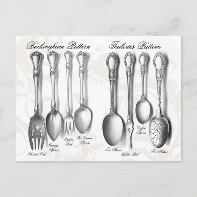 Silverware Collection Postcard (Front)
