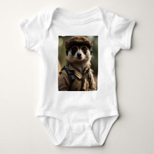 Silvester The Meerkat, I Am The War Baby Bodysuit