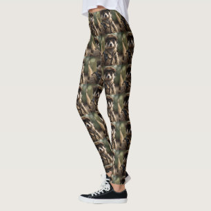 Silvester The Meerkat, I Am The War Leggings