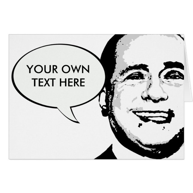 Silvio Berlusconi (Front Horizontal)