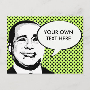 Silvio Berlusconi Postcard