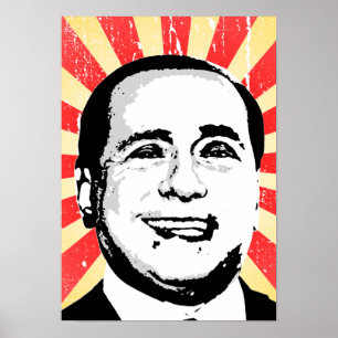 Silvio Berlusconi Poster