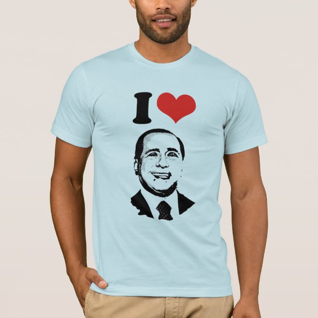 Silvio Berlusconi T-Shirt (Front)