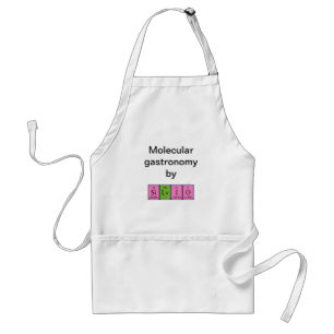 Silvio periodic table name apron