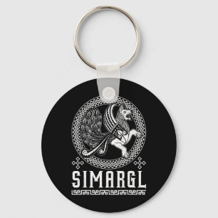 Simargl Paganism Dog Nordic Ancestry National Russ Key Ring