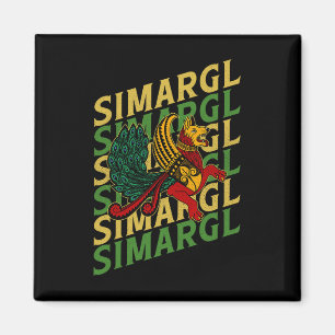 Simargl Paganism Dog Nordic Ancestry National Russ Magnet