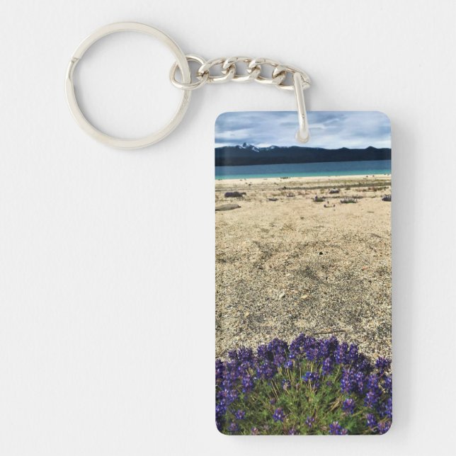 Simax Bay at Crescent Lake, Oregon Key Ring (Front)
