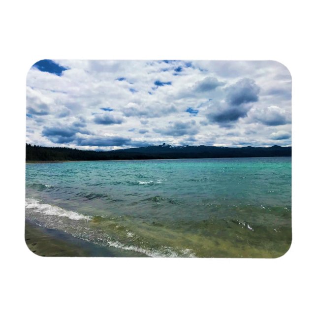 Simax Bay at Crescent Lake, Oregon Magnet (Horizontal)