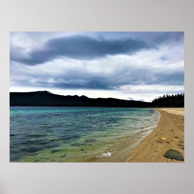 Simax Bay at Crescent Lake, Oregon Poster (Front)