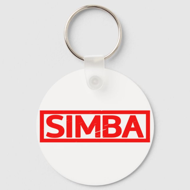 Simba Stamp Key Ring (Front)