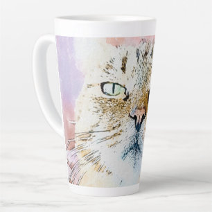 Simba the Striped King Latte Mug