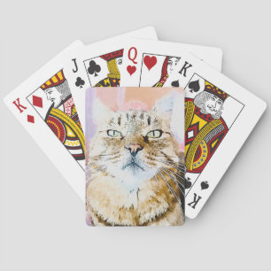 Simba the Striped King Playing Cards