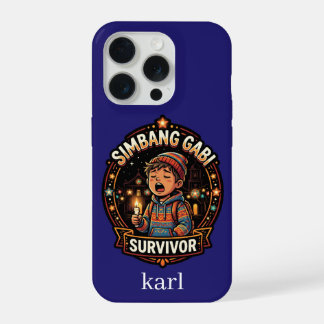 Simbang Gabi Survivor American Filipino Christmas iPhone 15 Pro Case