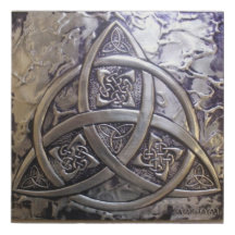 Simbolo Celta Metalico Imitation Canvas