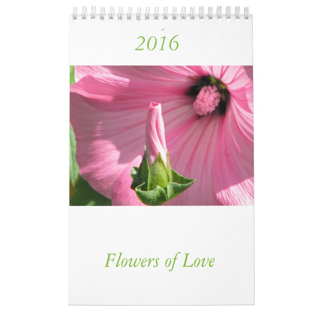 Simbols of love flower calendar (Cover)