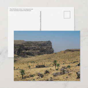 Simien Mountains Ethiopia Postcard