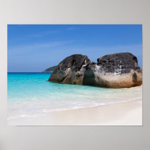 Similan beach Andaman Sea Thailand gift Poster