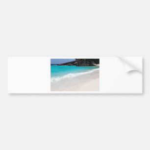 Similan White sand beach and turquoise blue sea Bumper Sticker