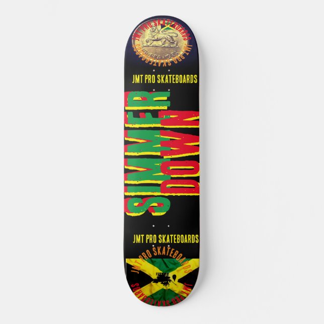 SIMMER DOWN  JMT 8 1/4" Skateboard Deck (Front)
