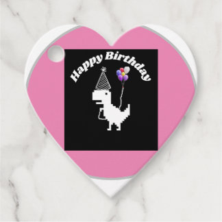  simmi fashion crocodile cute colourful balloon favour tags