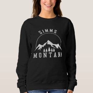 Simms Montana MT Fishing And Hiking 2 Sweatshirt