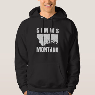 Simms Montana MT Fishing And Hiking Hoodie