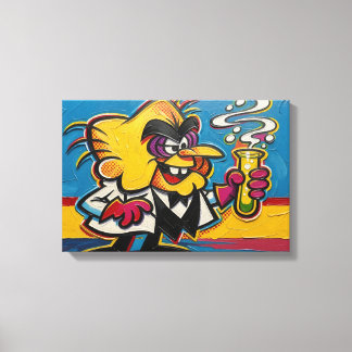 SIMON BAR SINISTER 3 CANVAS PRINT