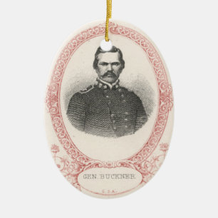 Simon Bolivar Buckner Ceramic Tree Decoration
