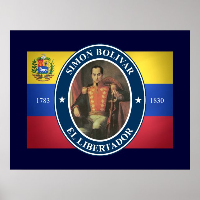 Simon Bolivar Poster (Front)