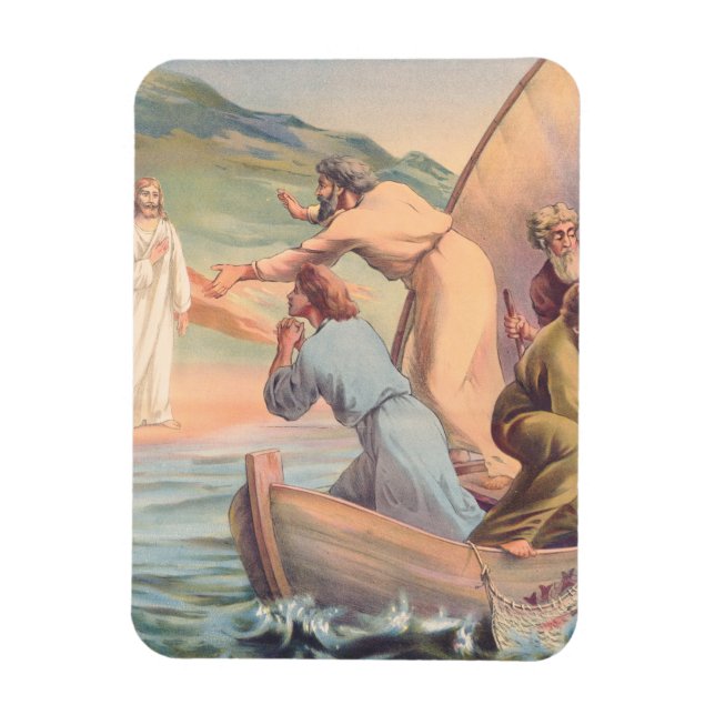 Simon lovest thou Me Magnet (Vertical)