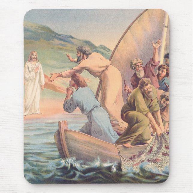 Simon lovest thou Me Mouse Pad (Front)