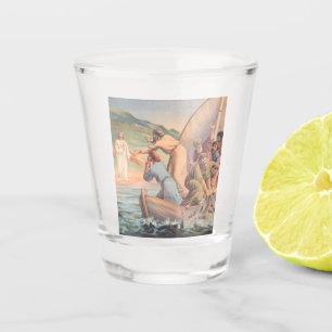 Simon lovest thou Me Shot Glass
