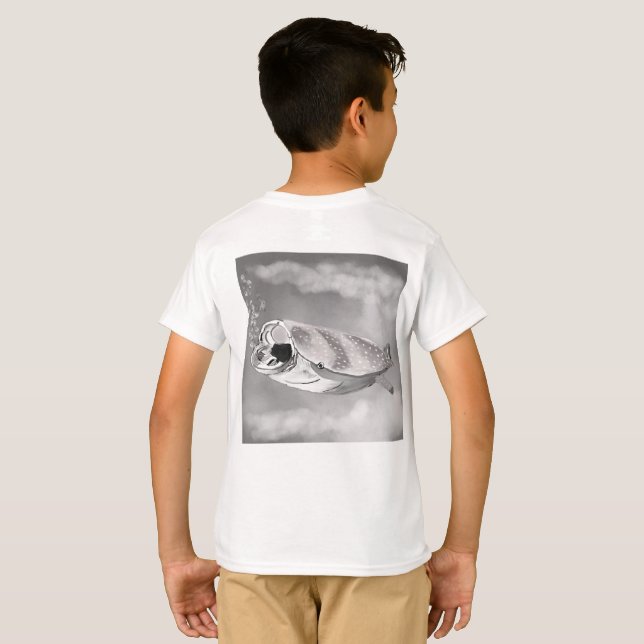 Simon The Whale Shark T-Shirt (Back Full)