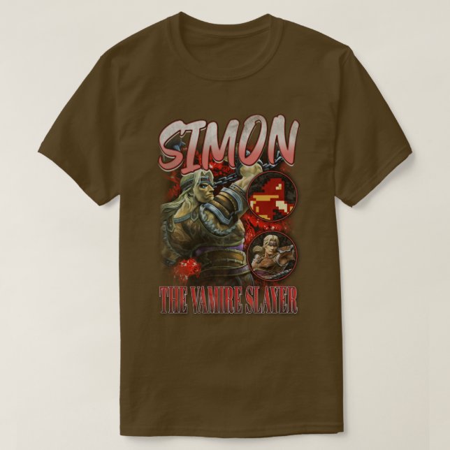Simon Vintage Rapper Tee (Design Front)