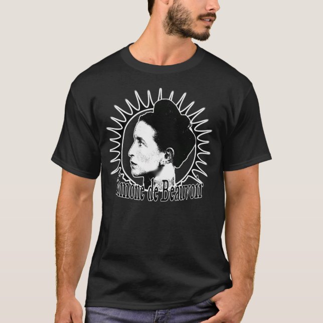 Simone De Beauvoir - She Came To T-Shirt (Front)