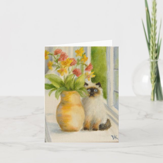 "Simone" note card by Deborah Ann Klenzman (Front)