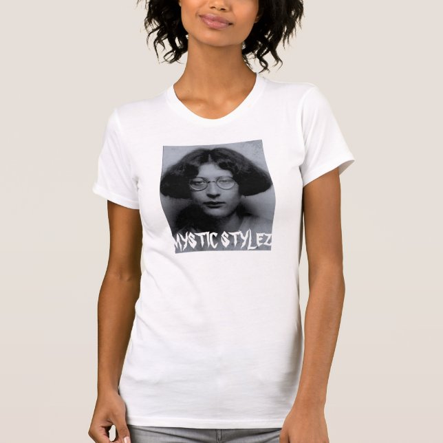 Simone Weil Mystic Stylez shirt (Front)