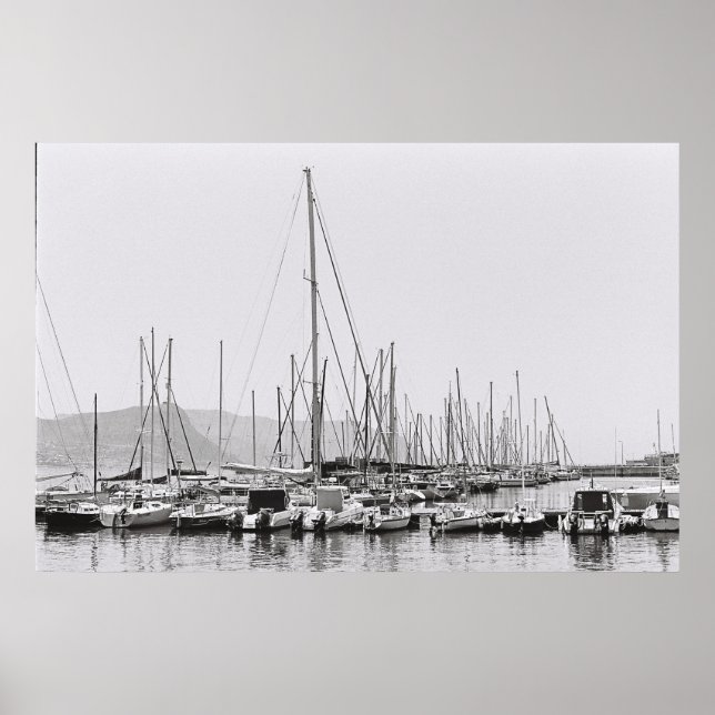 Simon's Town Harbour Cape Town Kodak Film Poster (Front)