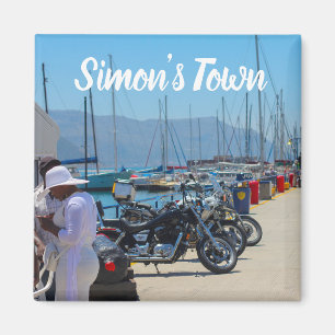 Simon's Town Navy Harbour South Africa Magnet