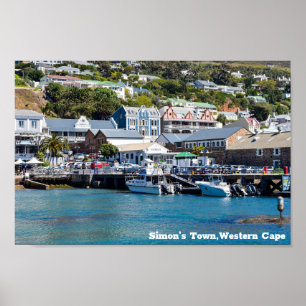 Simon's Town ,Western Cape Poster