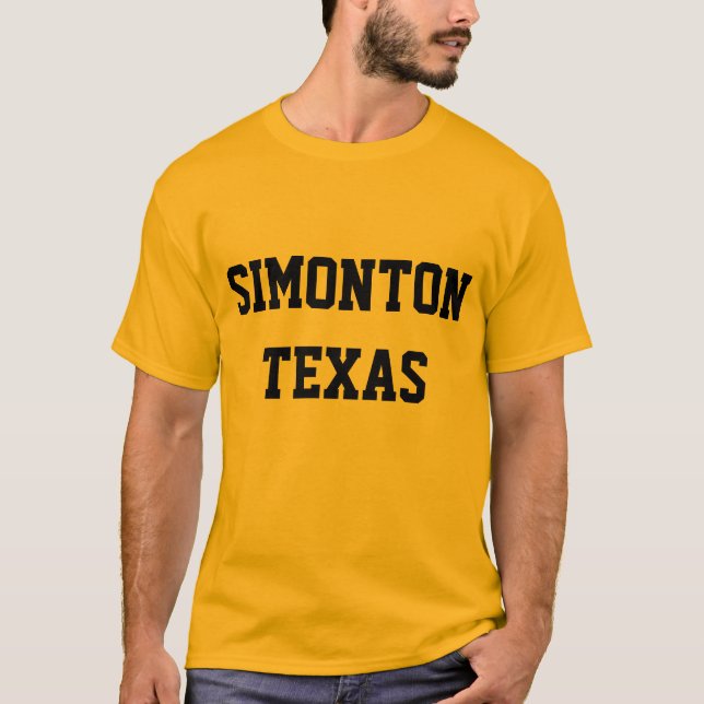 SIMONTON, TEXAS T-Shirt (Front)