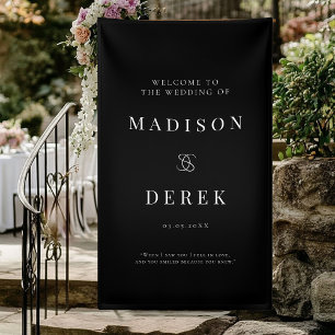 Simpel Elegant Wedding WELCOME Banner