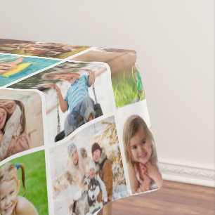 Simple 104 Photo Collage Tablecloth