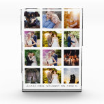 Simple 12 Photo Collage Keepsake<br><div class="desc">Photos by Leeds Wedding Photographer, John Hope. Visit him at http://www.johnhopephotography.com 12 photos with white frames. Customise using the "edit button" navigate to "crop image" to adjust your images to fit in the frames. You can also resize with - buttons on right side or use marquee tool when image is...</div>