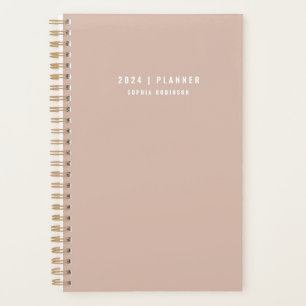 Simple 2024 Weekly Monthly Non Dated Planner