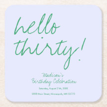 Simple 30th Birthday